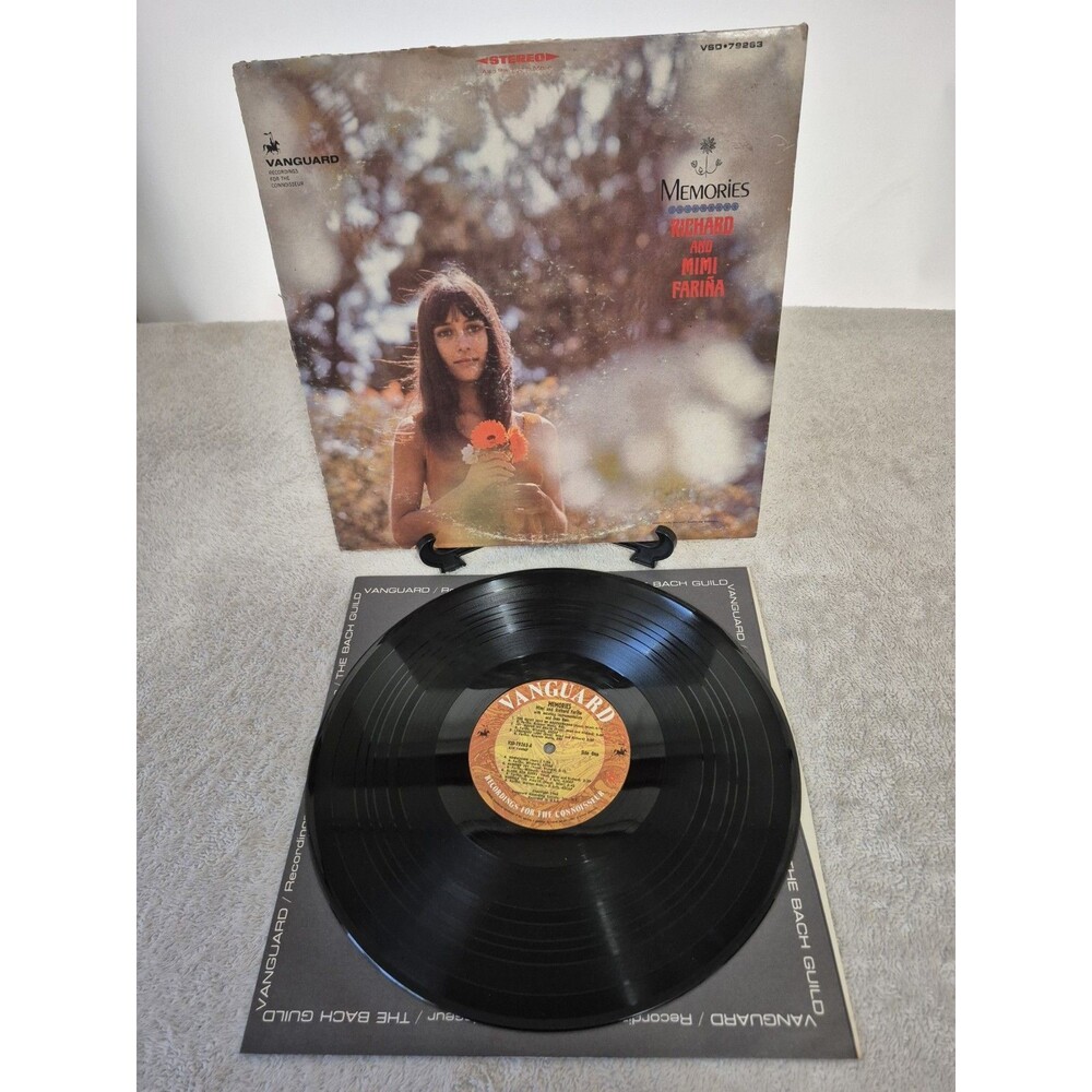 Richard & Mimi Farina : Memories 1968 Folk Rock LP Vinyl Record VSD-79263